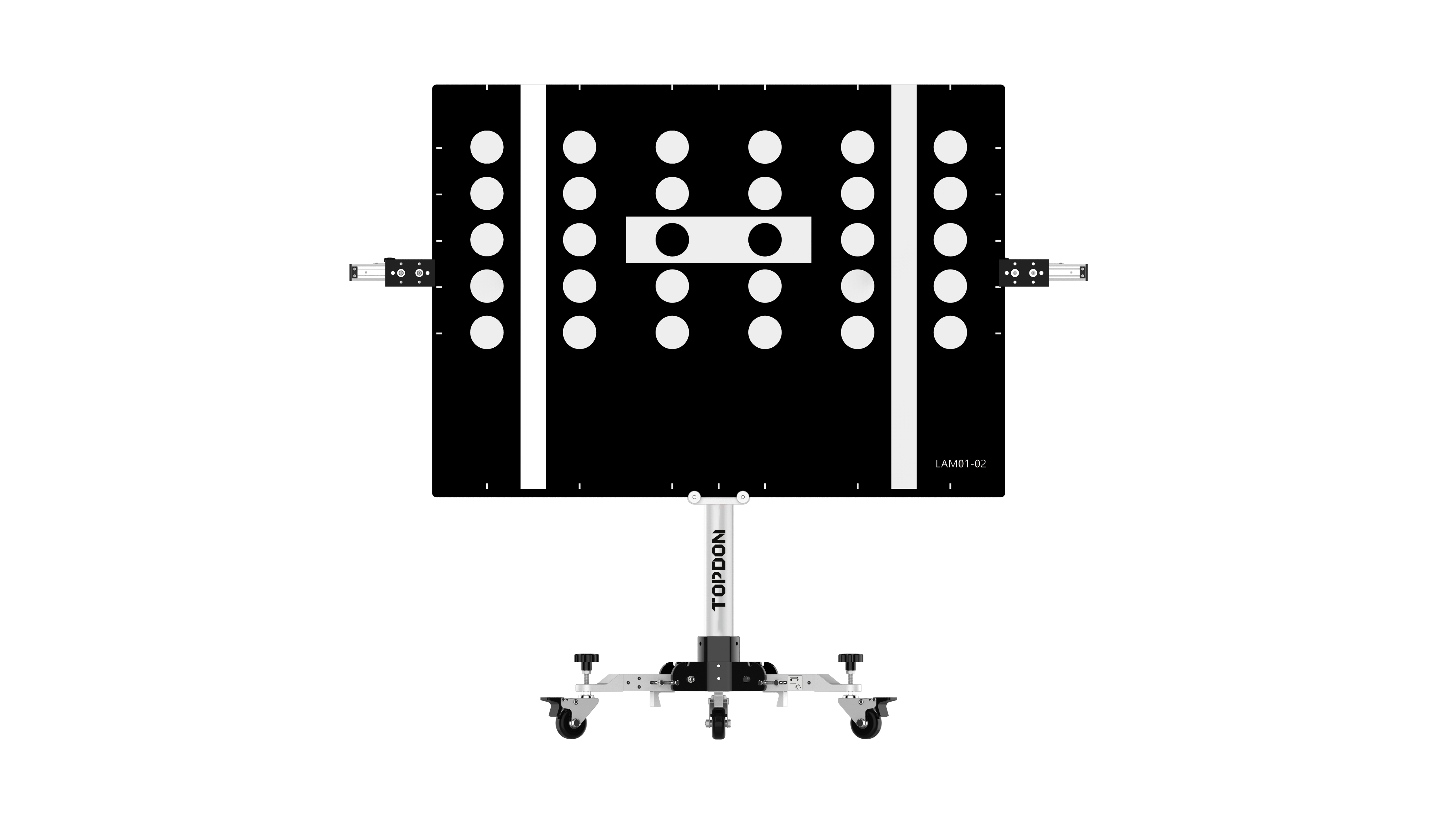 Black and White Target and Stand