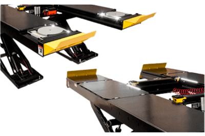 Hofmann EELR790APKG 14k Scissor Alignment Lift Standard Bay Flush Mount with Lights and Locks