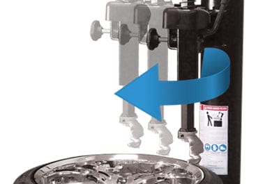 Hofmann monty 1685 Tire Changer | Swing-Arm Rim-Clamping| EEWH792AUC