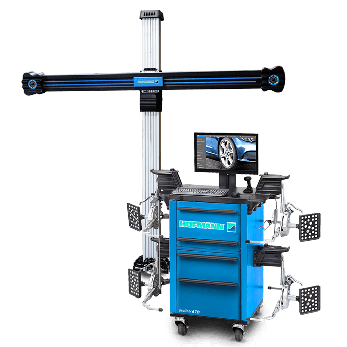 Hofmann Geoliner 678 Wheel Alignment System| With AC400 Clamps & Vin Code Reader EEWA715TBV3