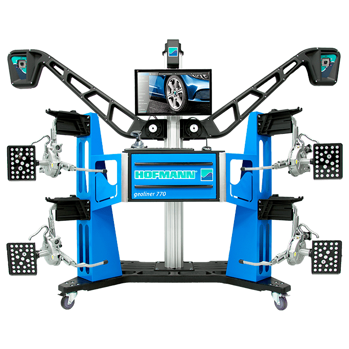 Hofmann Geoliner 770 Mobile Wheel Alignment System with VIN SCANNER & AC400 CLAMPS | EEWA752BV3