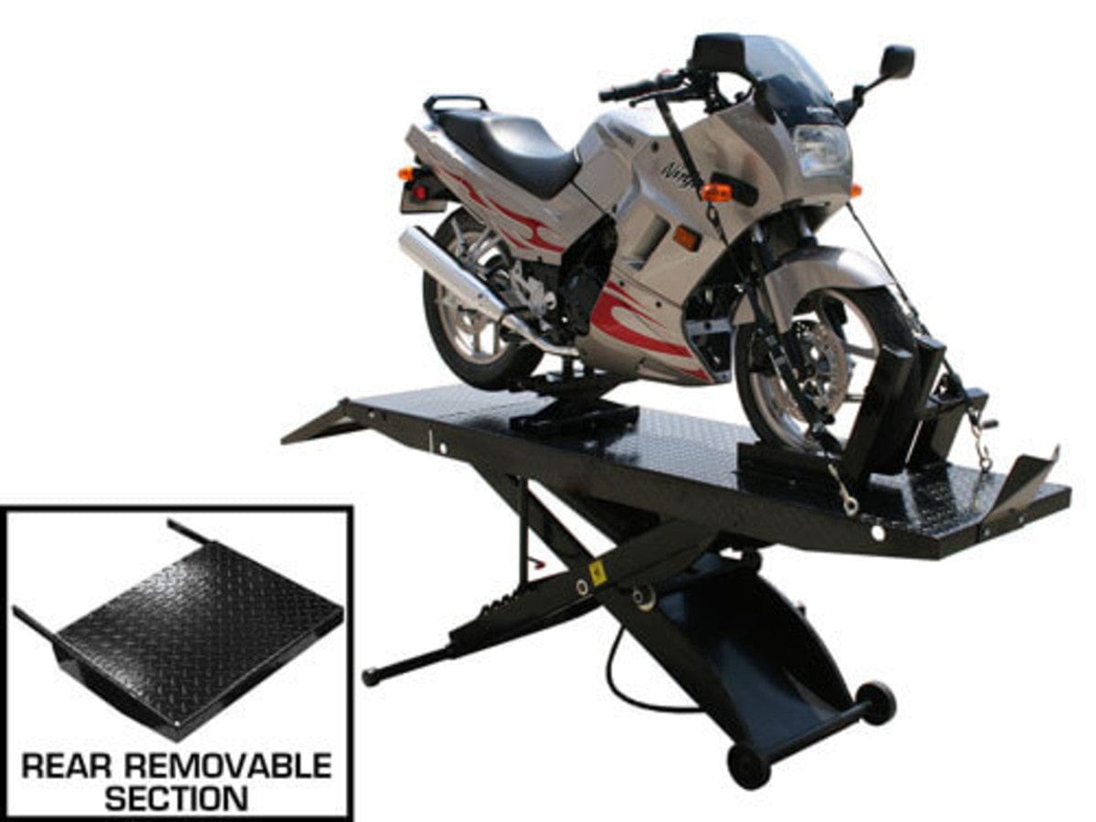 ATLAS Cyclelift Air Operated 1,000 lb. Capacity Motorcycle Lift ATEHT-CYCLELIFT-FPD