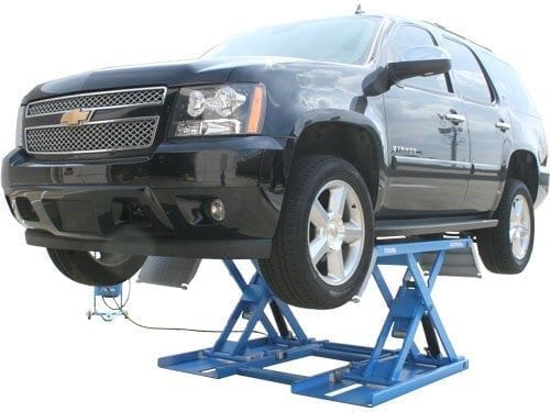 Atlas 7K-Kwik-Bay Portable Mid-Rise 7,000 lb. Capacity Scissor Lift ATEATTD-7K-KWIK-FPD