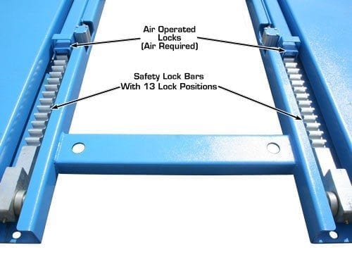 Atlas 7K-Kwik-Bay Portable Mid-Rise 7,000 lb. Capacity Scissor Lift ATEATTD-7K-KWIK-FPD