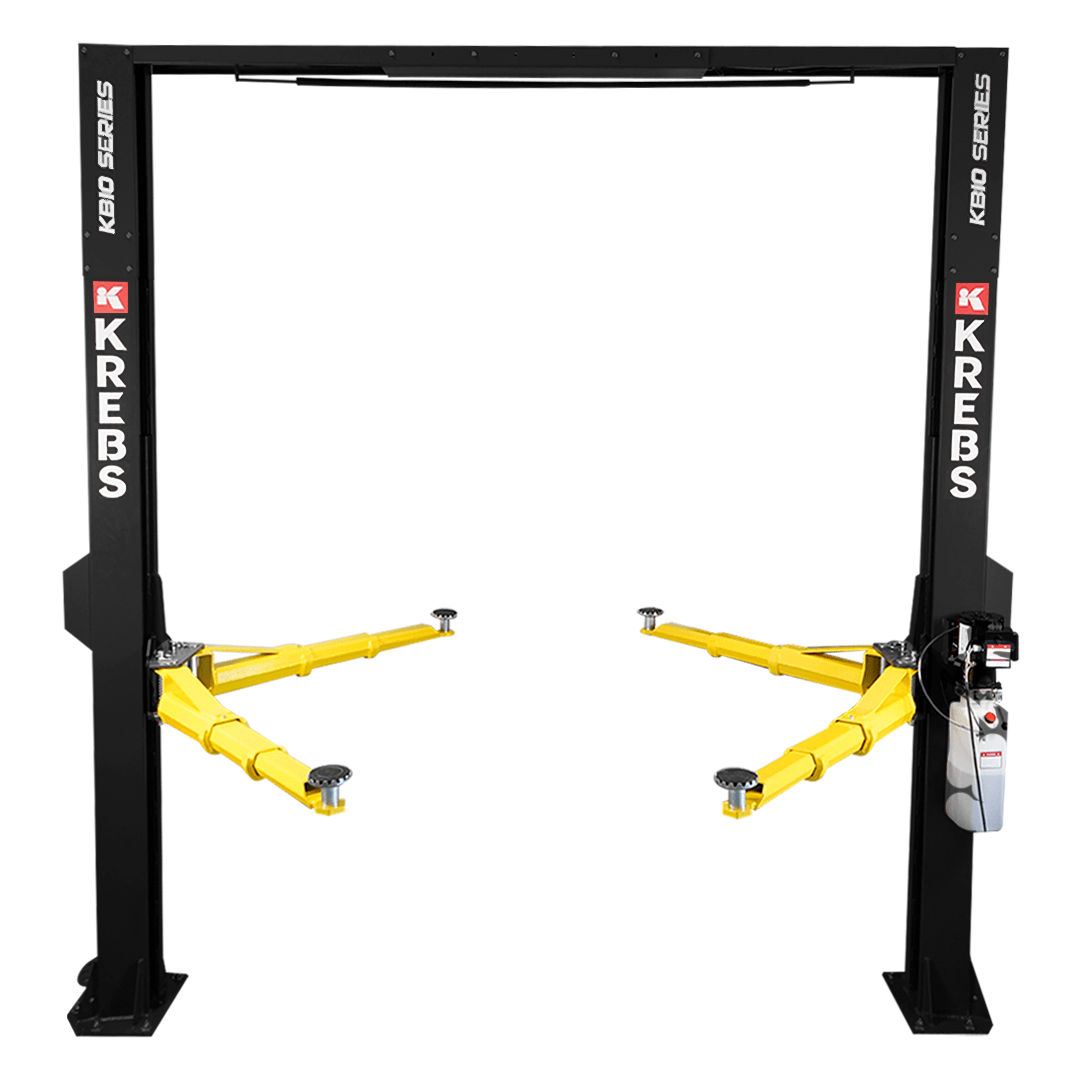 KREBS KB10/H-T 2-Post 10,000lb Automotive Lift 11853004 Black