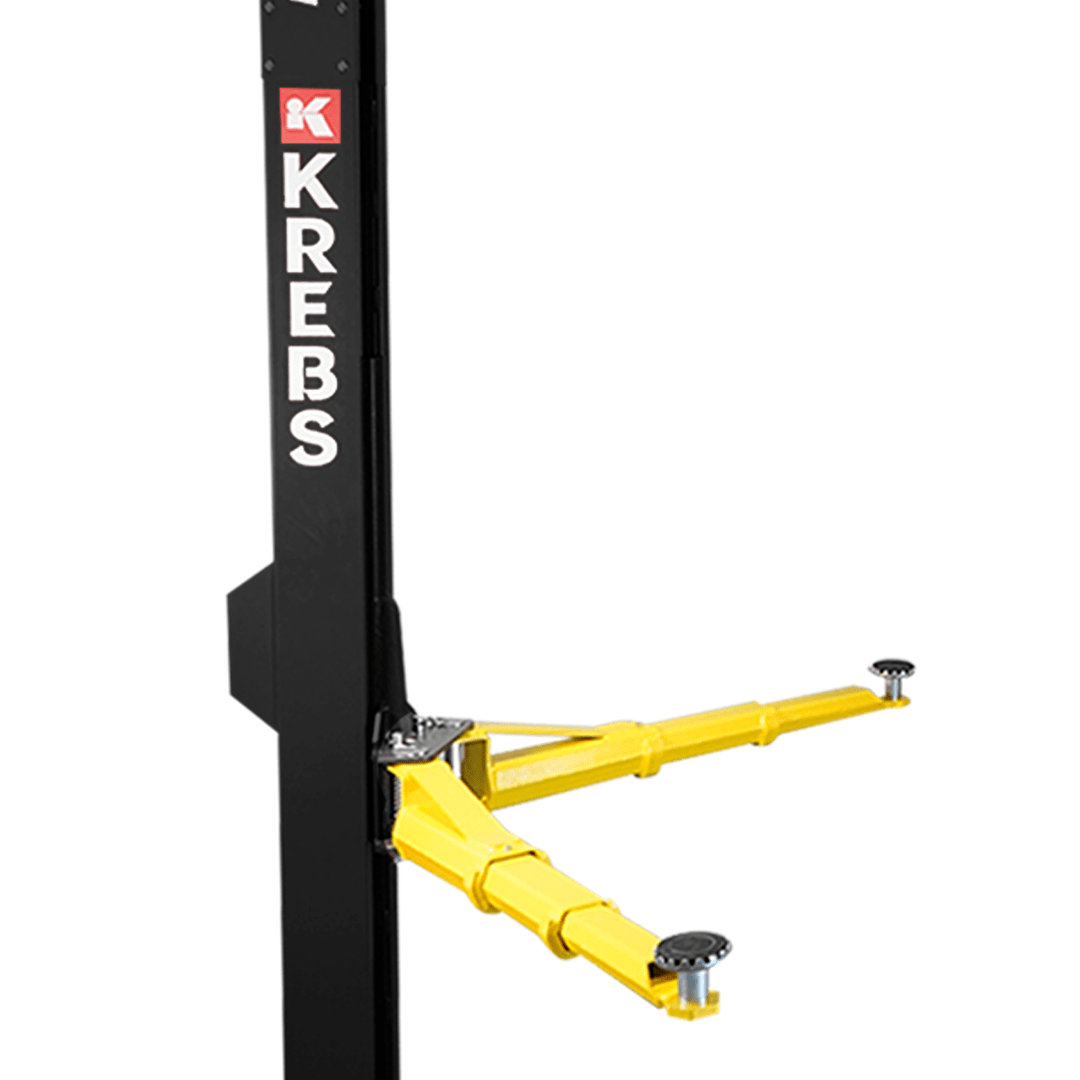 KREBS KB10/H 2-Post 10,000lb Automotive Lift 11800005 Black