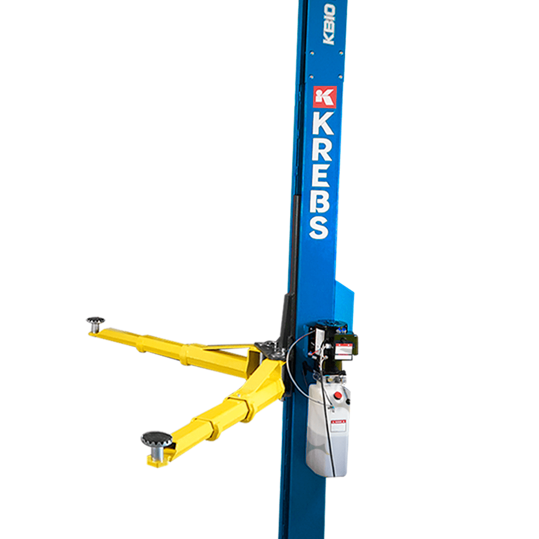 KREBS KB10/H 2-Post 10,000lb Automotive Lift 11800002 Blue