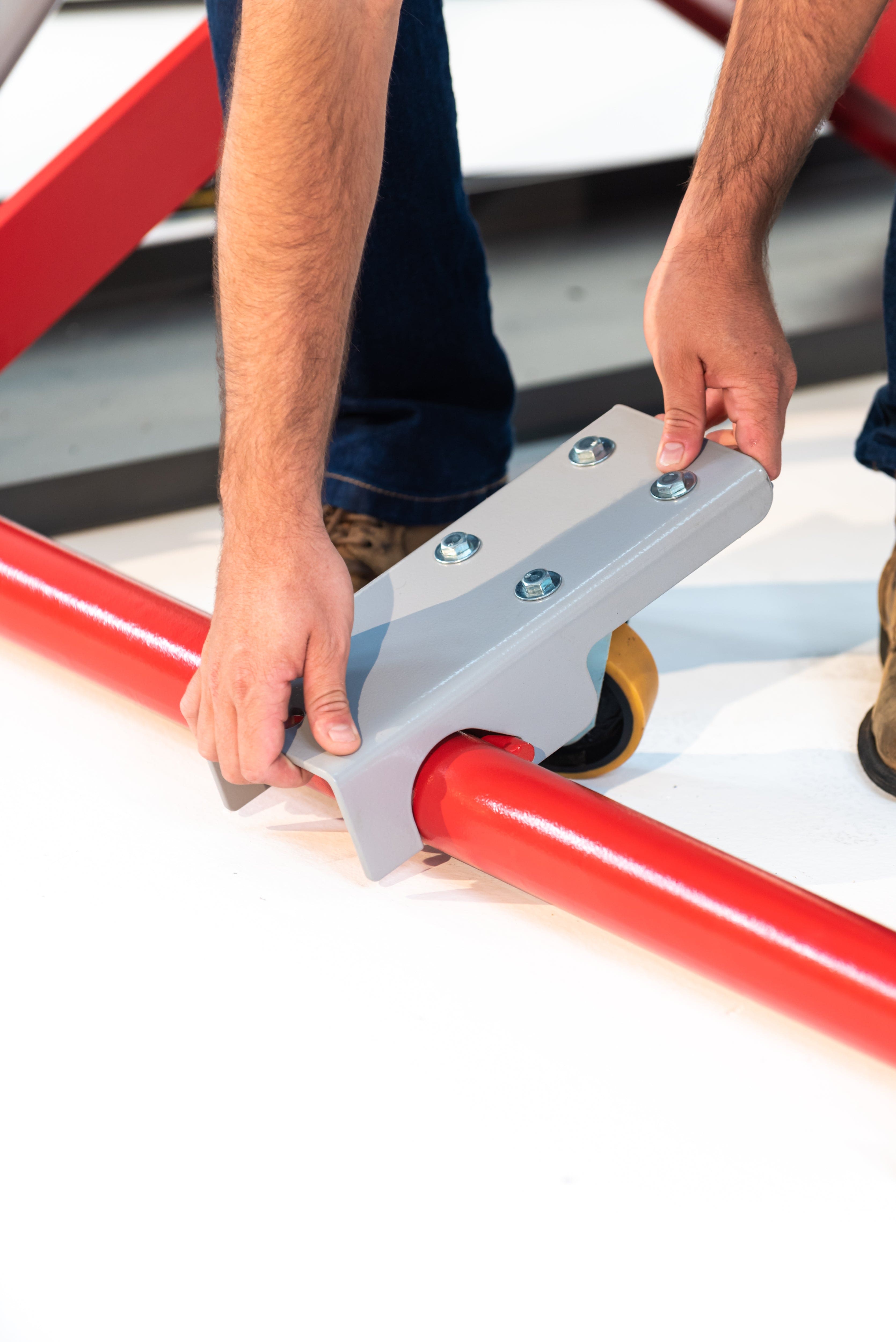 KREBS TELL6000 Mid-Rise Scissor Lift 6000lb- Black