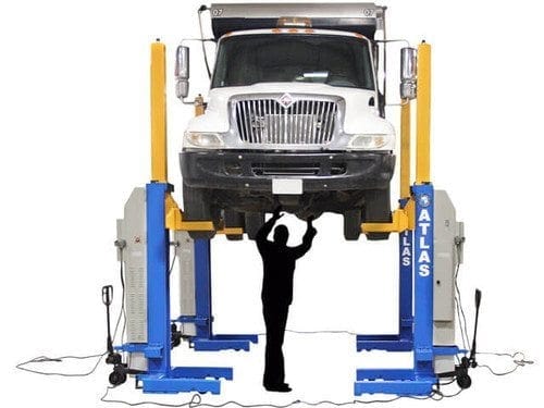 ATLAS 74,000 LB. ALI Certified Battery Powered Mobile Column Lift System ATEML-4034BC