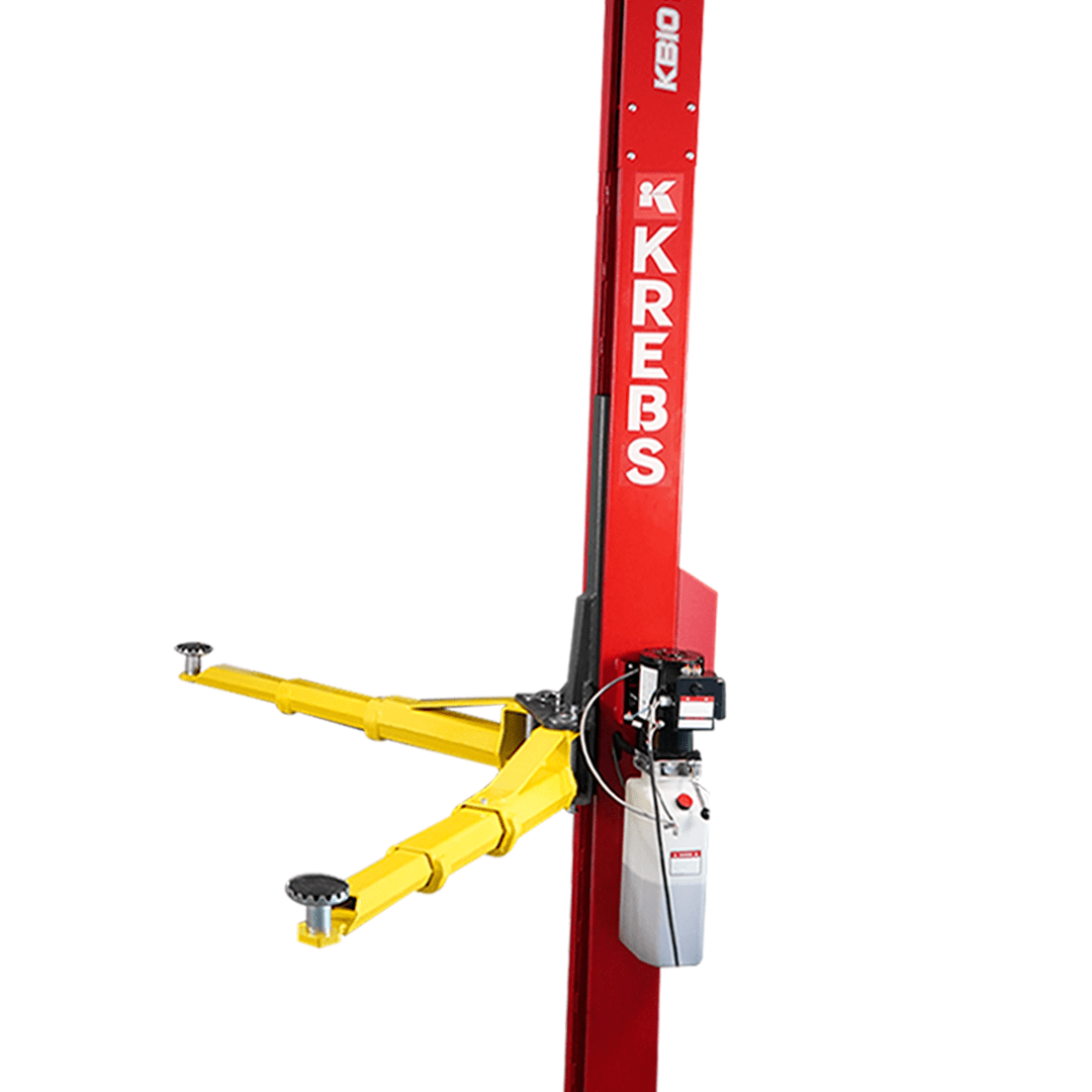 KREBS KB10/H 2-Post 10,000lb Automotive Lift 11800001 RED
