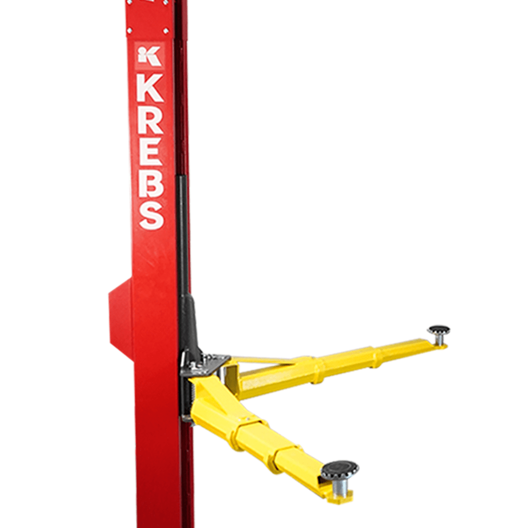 KREBS KB10/H 2-Post 10,000lb Automotive Lift 11800001 RED