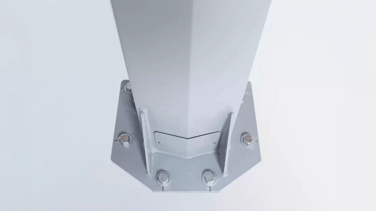KREBS KB10/H 2-Post 10,000lb Automotive Lift 11800004 Light Gray