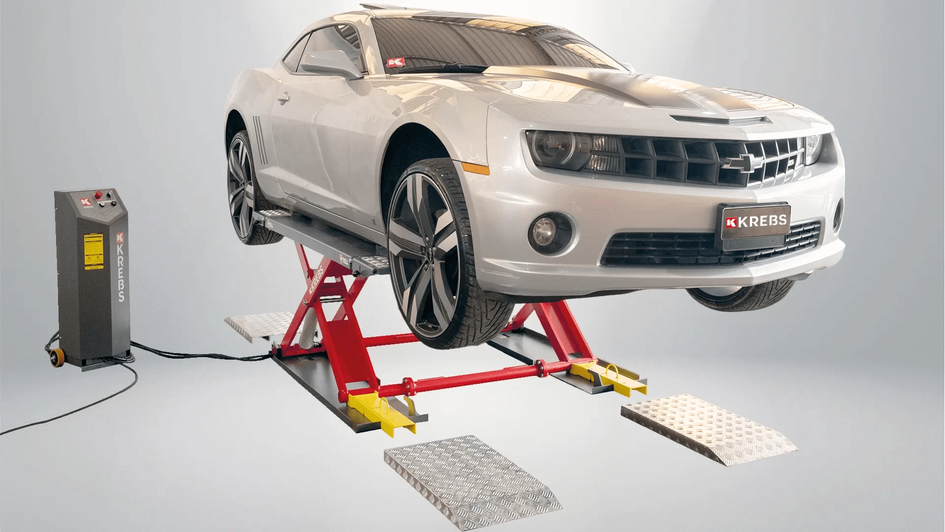 KREBS TELL6000 Mid-Rise Scissor Lift 6000lb- Black