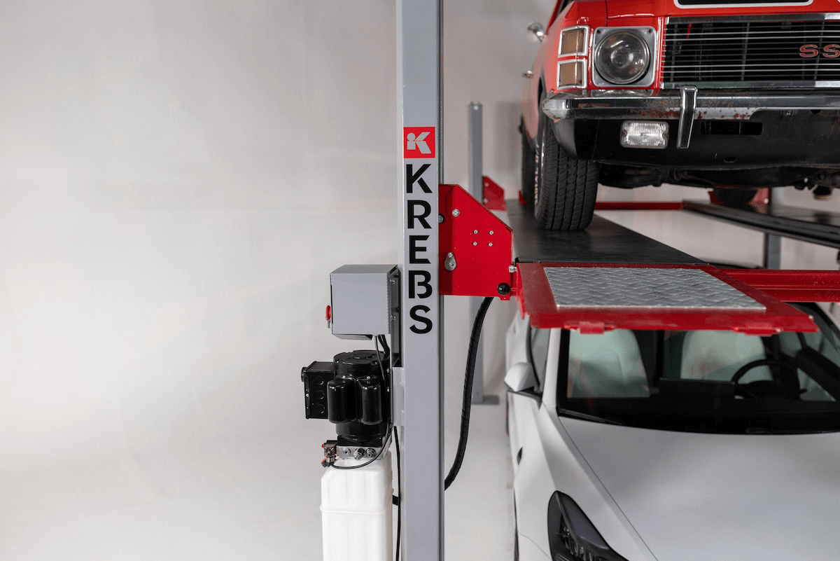 KREBS KB4/10 4-Post Lift 10,000lb Gray 11100204