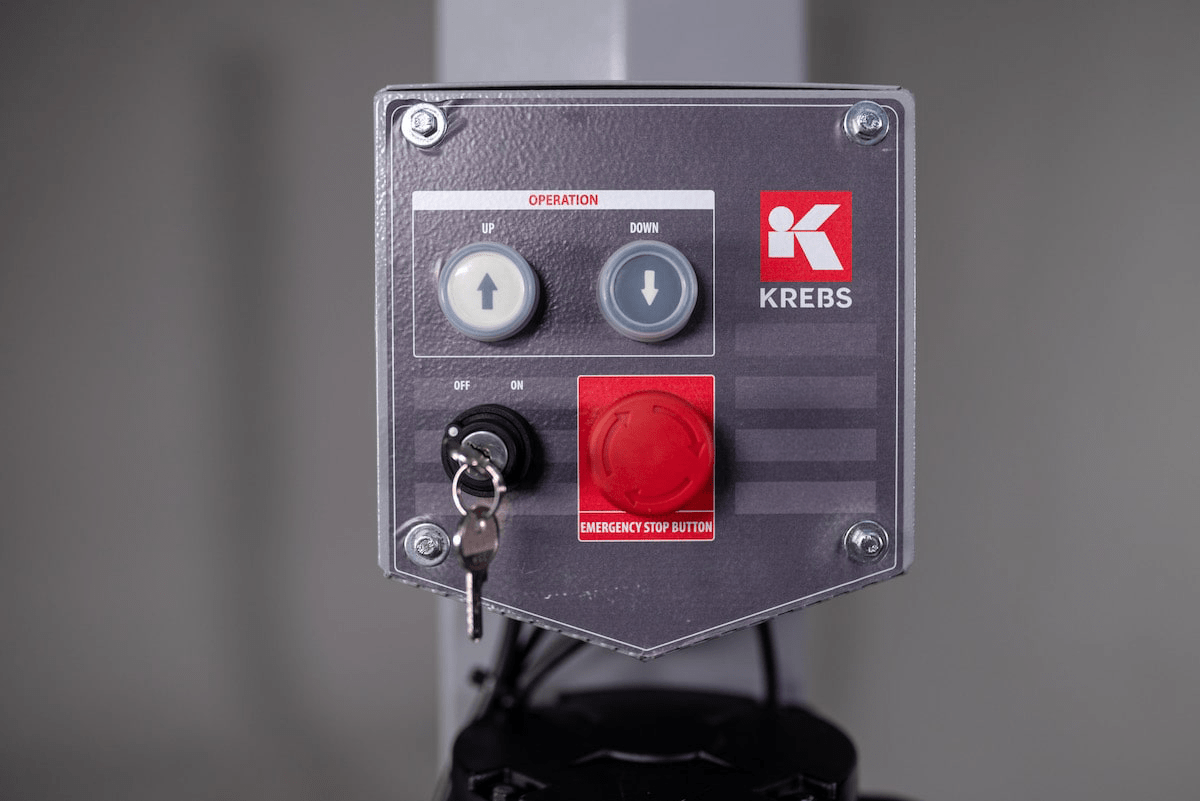 KREBS KB4/10 4-Post Lift 10,000lb Gray 11100204