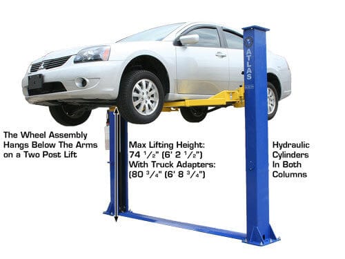 ATLAS 9KBPX 9,000 lb Baseplate Lift ATEXH-9KBPX-FPD