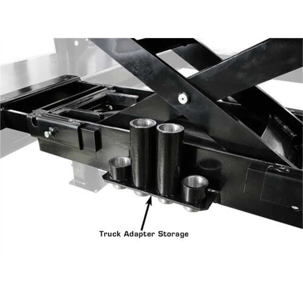 Atlas PROJACK35 sliding jack with adjustable lift arms and truck adapters