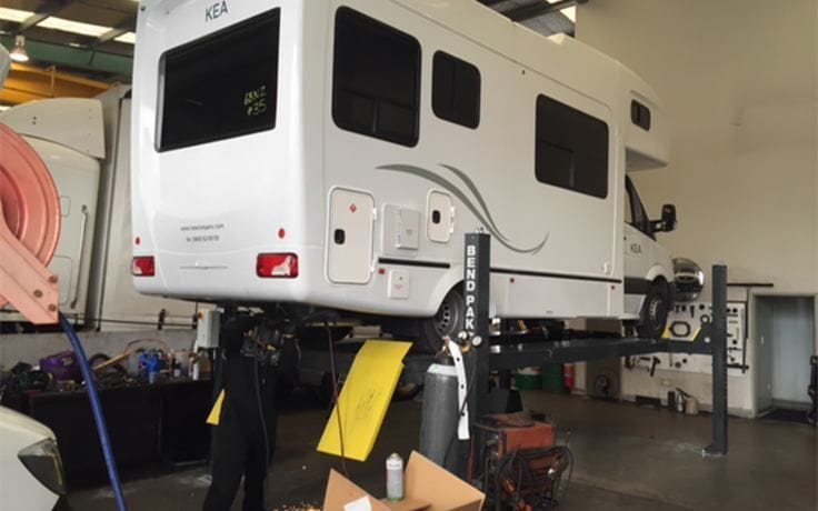 BendPak HD-14T 14,000lb 4-Post Lift, Tall,82" Rise 5175004