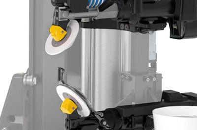 Hofmann monty 8800 All-In-One Tire Changer | EEWH778AUB Leverless Center-Post with smartSpeed