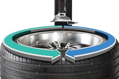 Hofmann Monty 3550 Tilt-Tower Tire Changer | EEWH747B – smartSpeed, EasyMont™, High-Volume