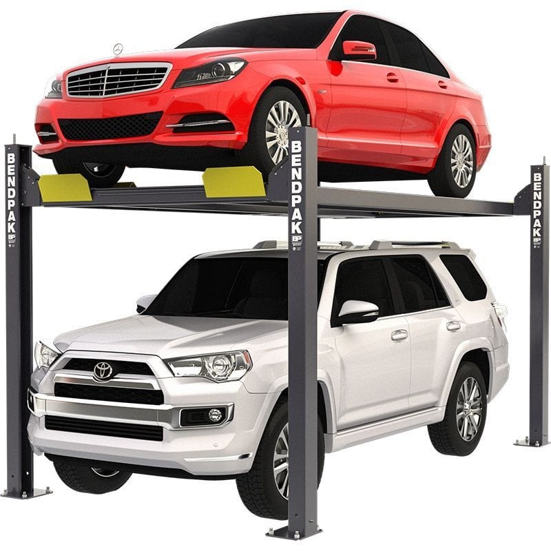 BendPak HD-7W-110V 7000lb 4-Post Lift, Wide, High Rise 5175658