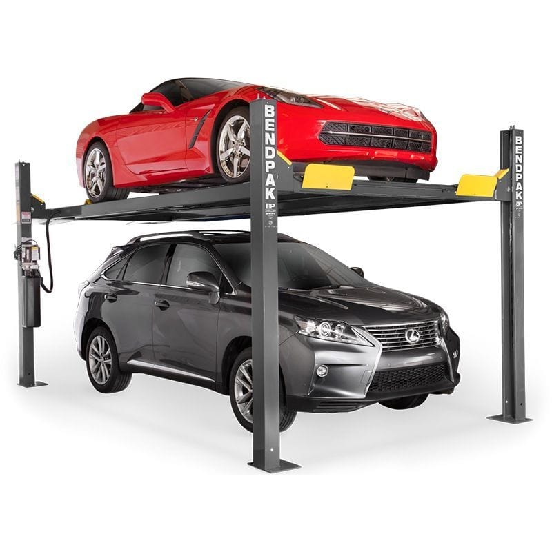 BendPak HD-9XW-110V, 9,000lb 4-Post Lift, Standard Width, High Lift, 5175665