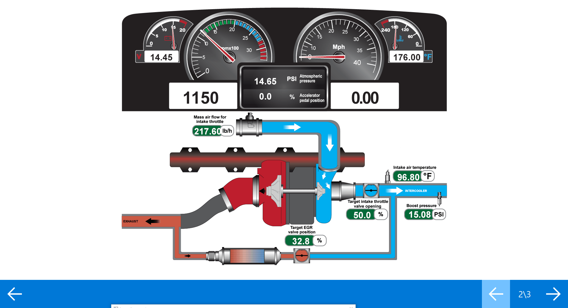 TEXA OHW KUBOTA DASHBOARD SCREENSHOT