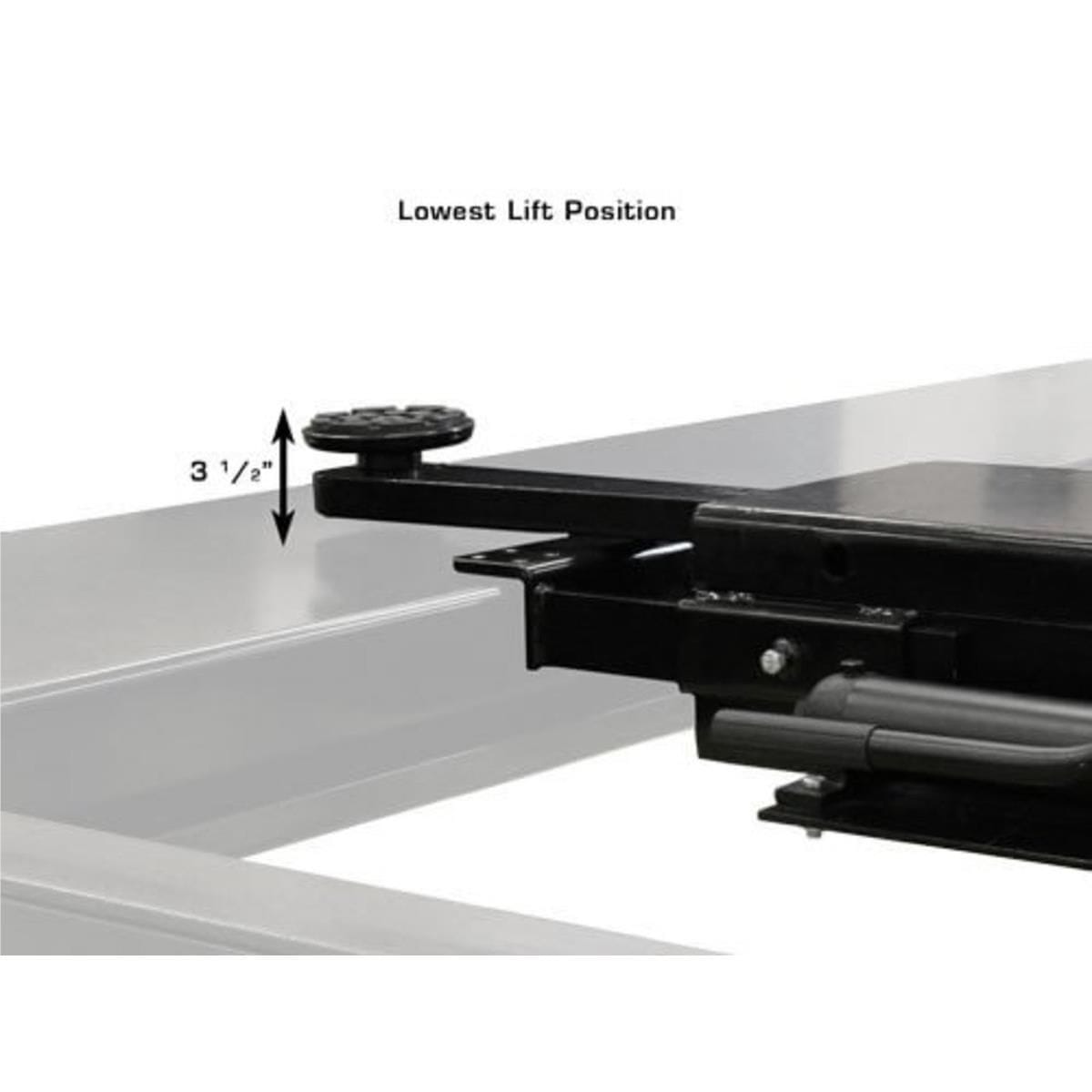 Atlas PROJACK35 3,500 lb Sliding Bridge Jack | ATEXH-PROJACK35-FPD