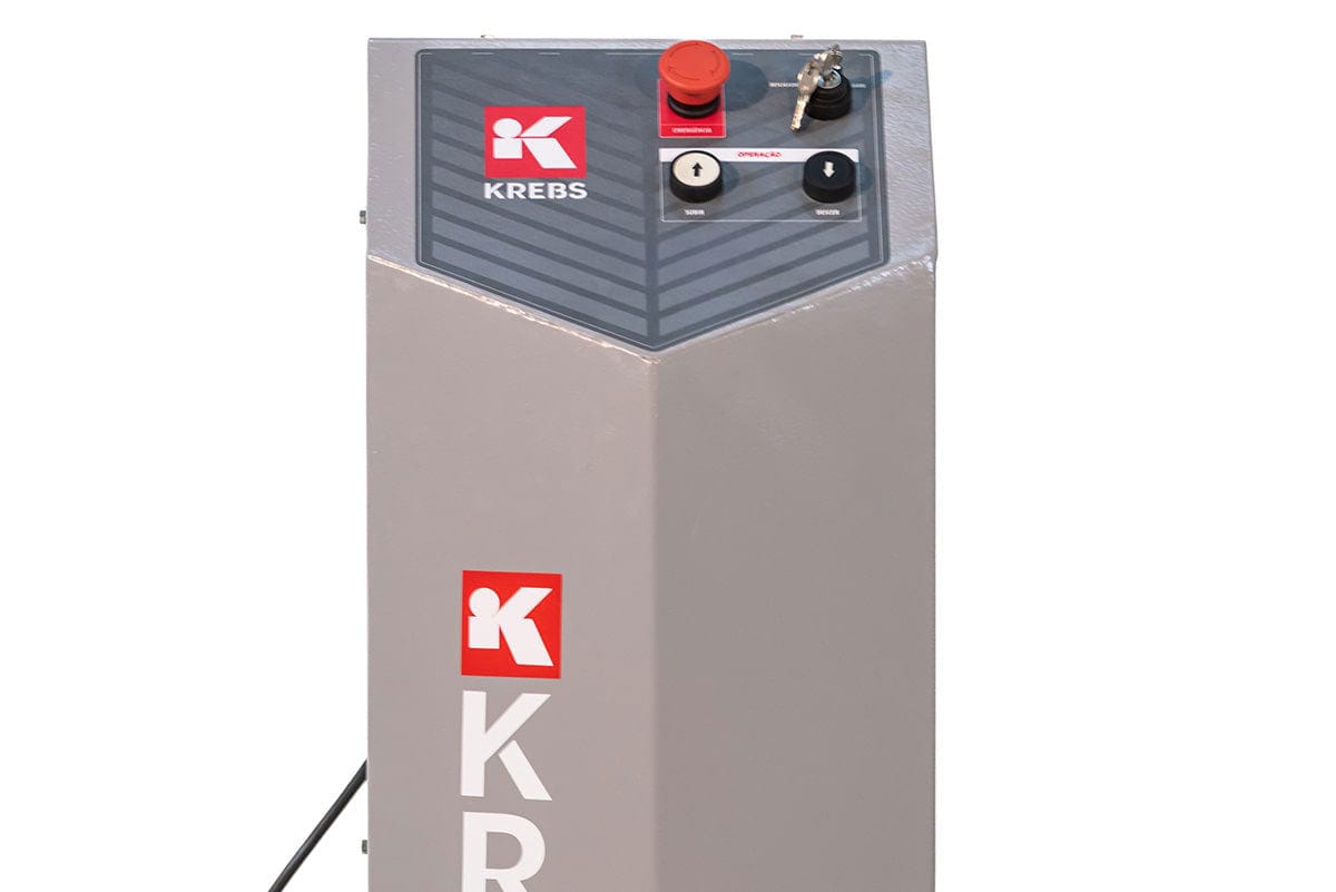 KREBS TELL6000 Mid-Rise Scissor Lift 6000lb- Red