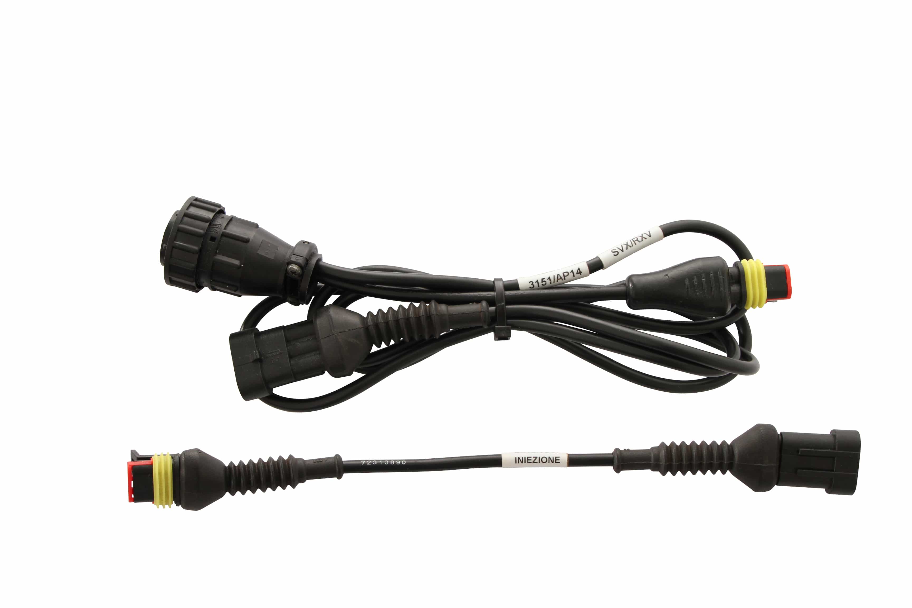 TEXA 3151/AP14 diagnostic cable for Aprilia SXV Supermoto RXV and MXV Enduro motorcycles compatible with TEXA IDC6 Bike diagnostics