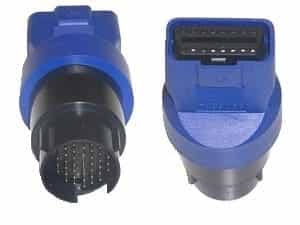 TEXA 3905534 Mercedes-Benz 38-pin OBD diagnostic adapter for connecting older Mercedes-Benz vehicles to TEXA Navigator interfaces using IDC6 CAR software