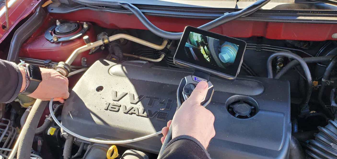 Vividia CX-4010M borescope with detachable 4.5 inch LCD monitor