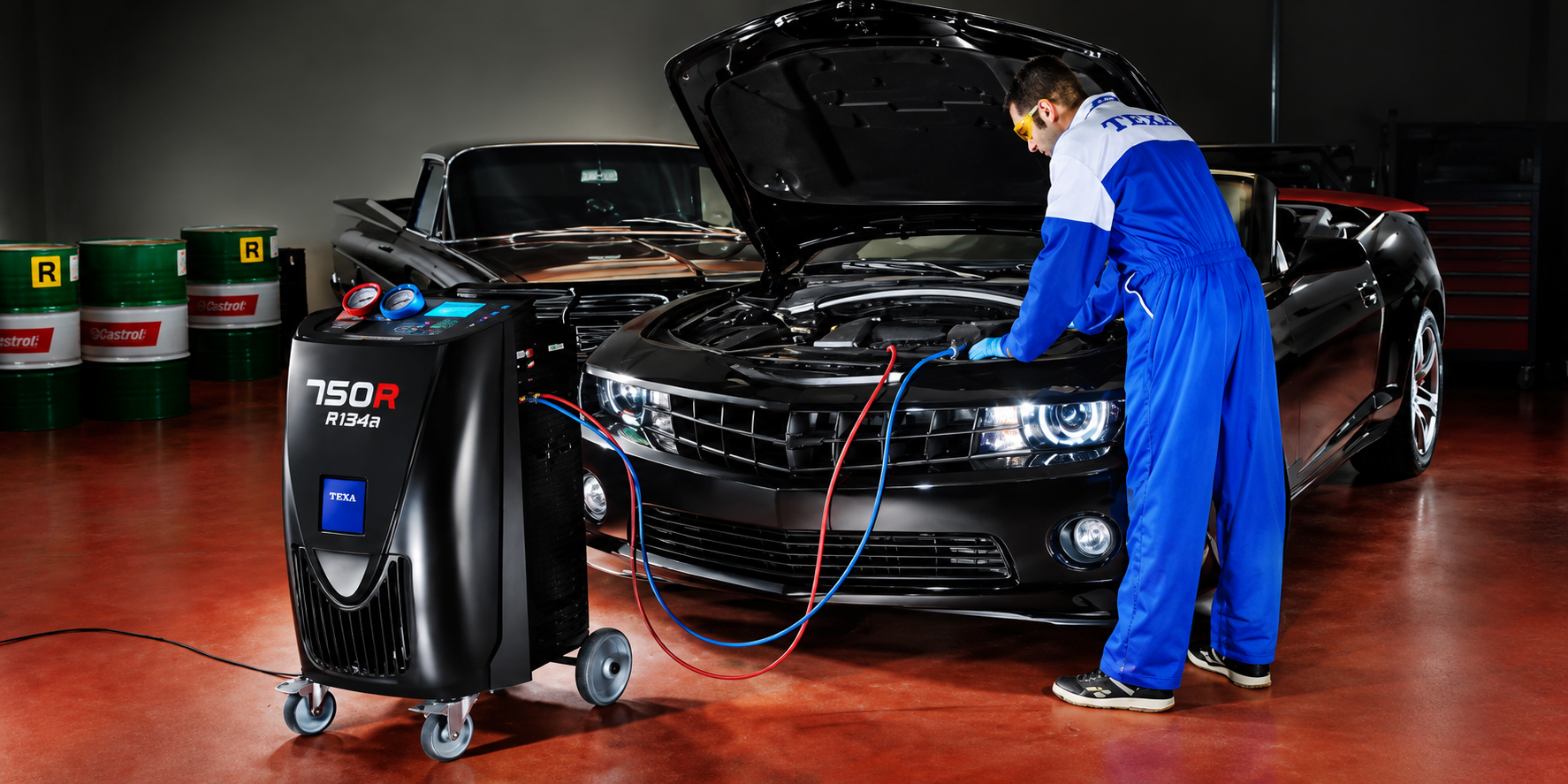 The Advantages of Modern A/C machines in your auto repair shop