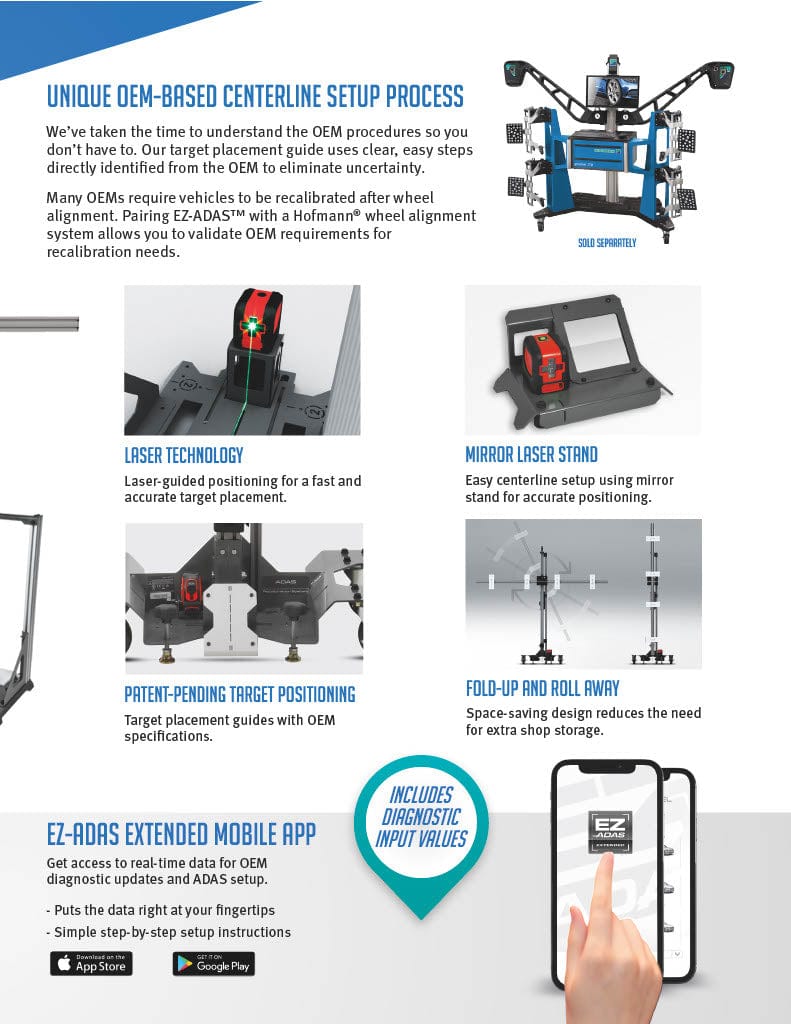 Hofmann EZ-ADAS Base Kit with Targets | EESE900BK