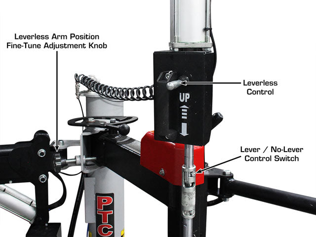 ATLAS Platinum PTC500 Center Post Tire Changer w/ Assist Arms ATEAP-PTC500-FPD