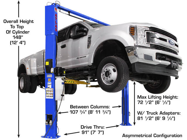 ATLAS Platinum PVL10 ALI Certified 10,000 lb Overhead Lift ATEAP-PVL10-FPD