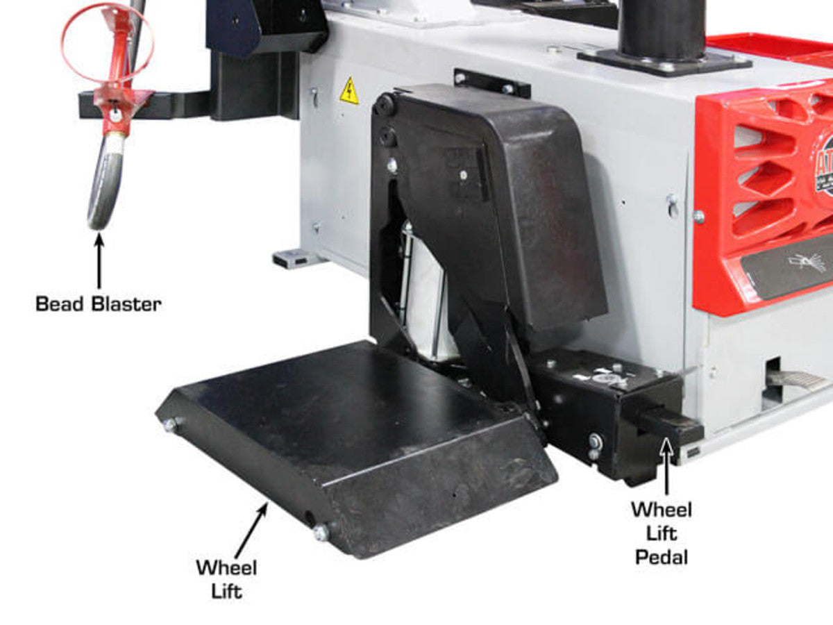 ATLAS Platinum PTC500 Center Post Tire Changer w/ Assist Arms ATEAP-PTC500-FPD