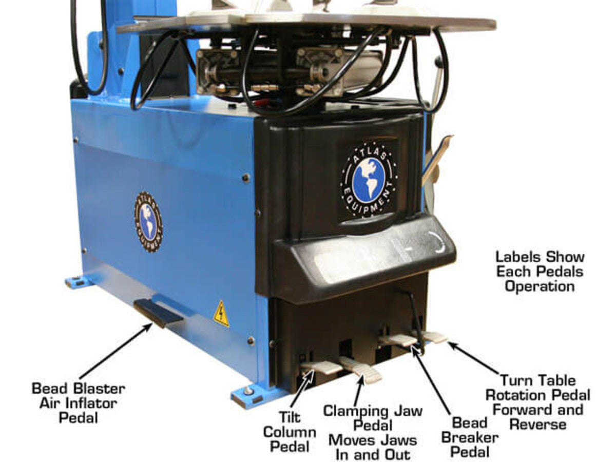 ATLAS TC755DAA Wheel Clamp Tire Changer ATETC755DAA-FPD