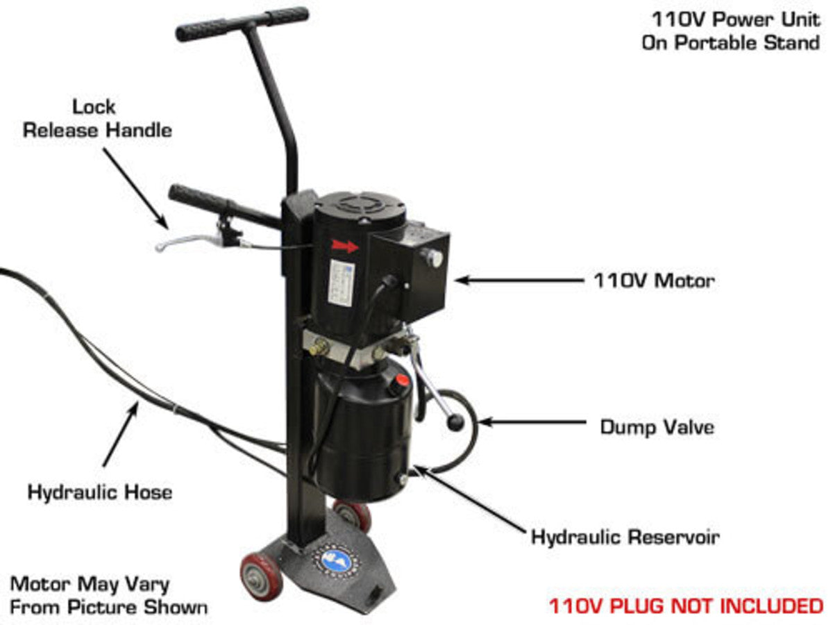 ATLAS 6MR Portable Mid-Rise 6,000 lb. Capacity Scissor Lift ATEATTD-6MR-FPD