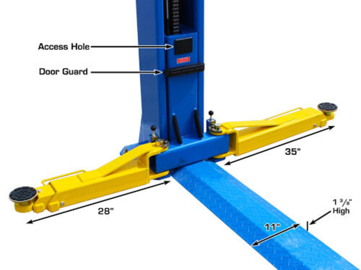 ATLAS BP10000X 10,000 lb Baseplate Lift ATEATTD-BP10000X-FPD