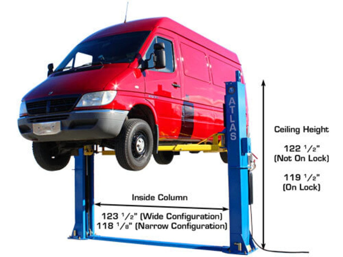 atlas bp12000x max width and height measurements 