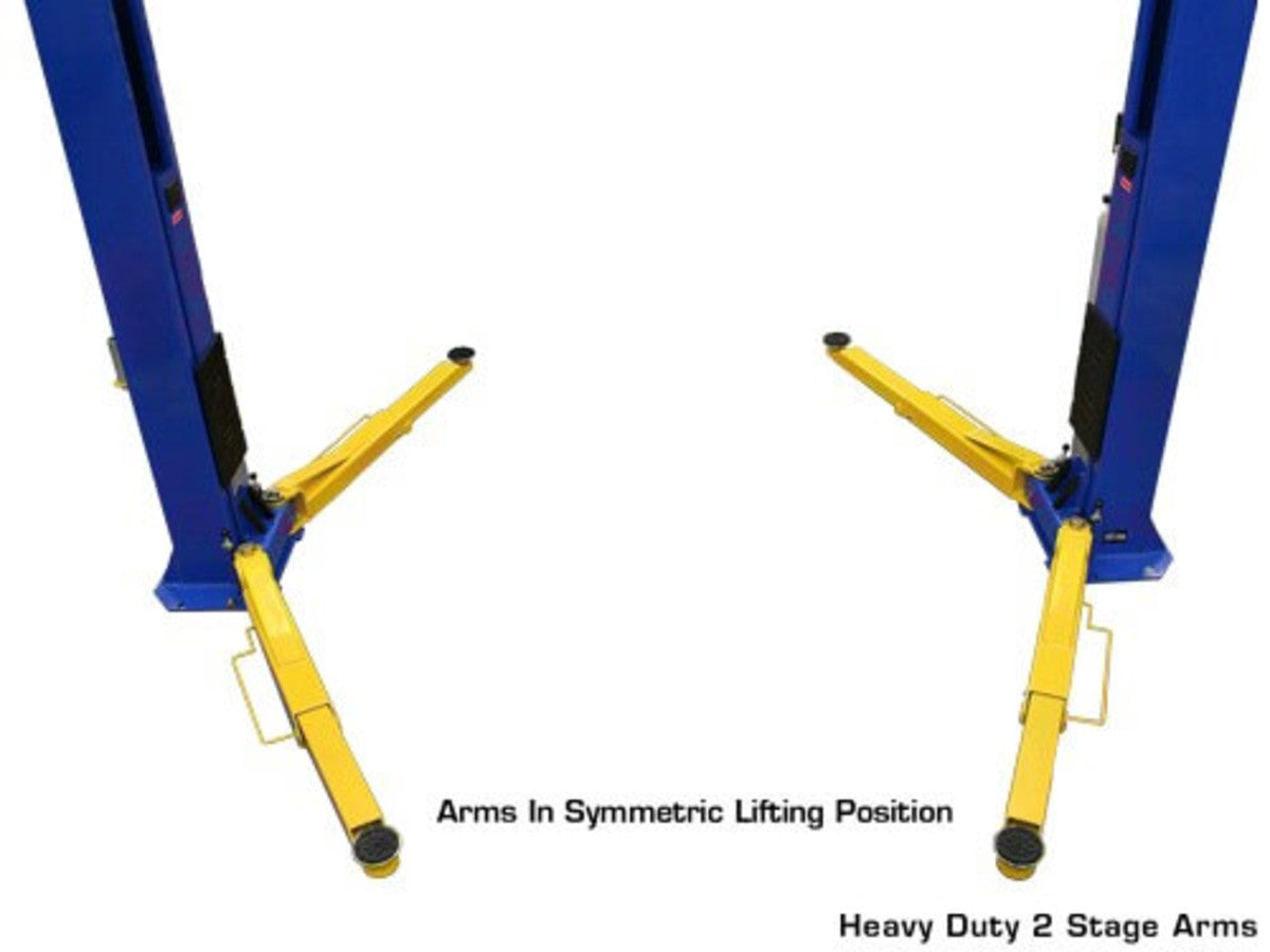ATLAS OHX10000X 10,000 lb Extra Tall 2-Post Lift ATEATTD-OHX10000X-FPD