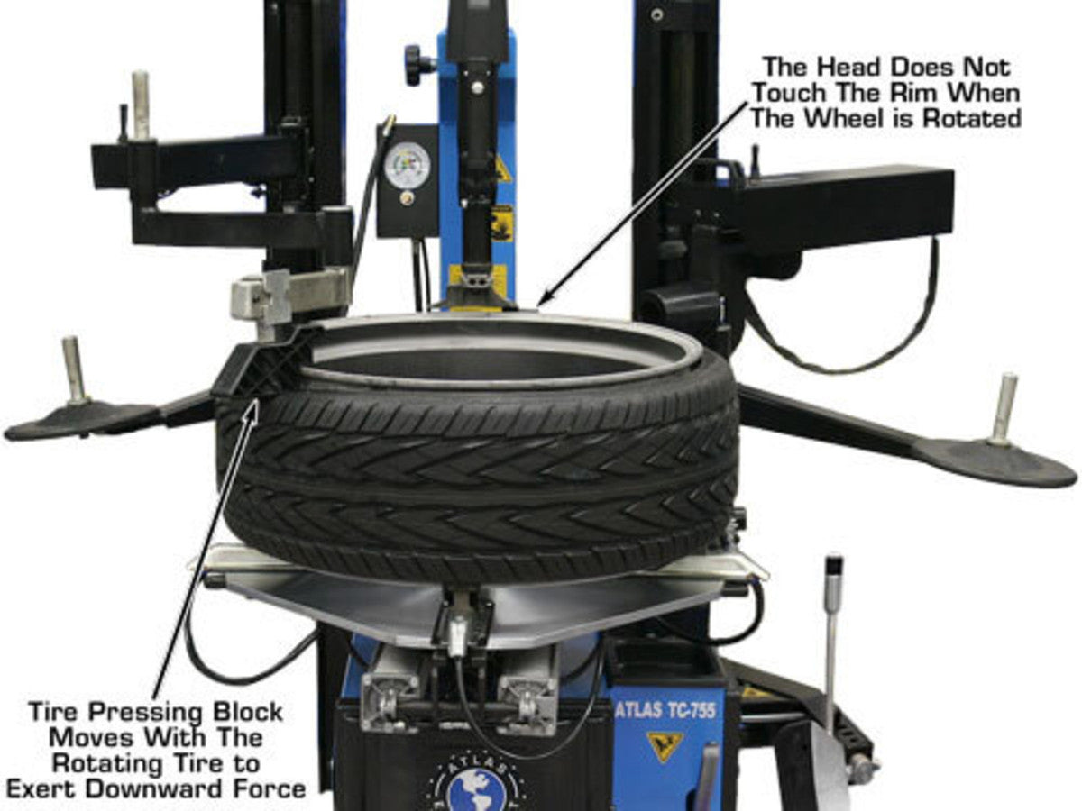 ATLAS TC755DAA Wheel Clamp Tire Changer ATETC755DAA-FPD