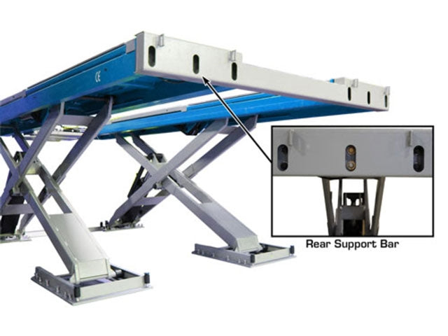 Atlas Equipment 12AWFSL Alignment Scissor Lift and RJ-6 Rolling Jacks Combo ATEATTD-12AWFSL-COMBO-FPD