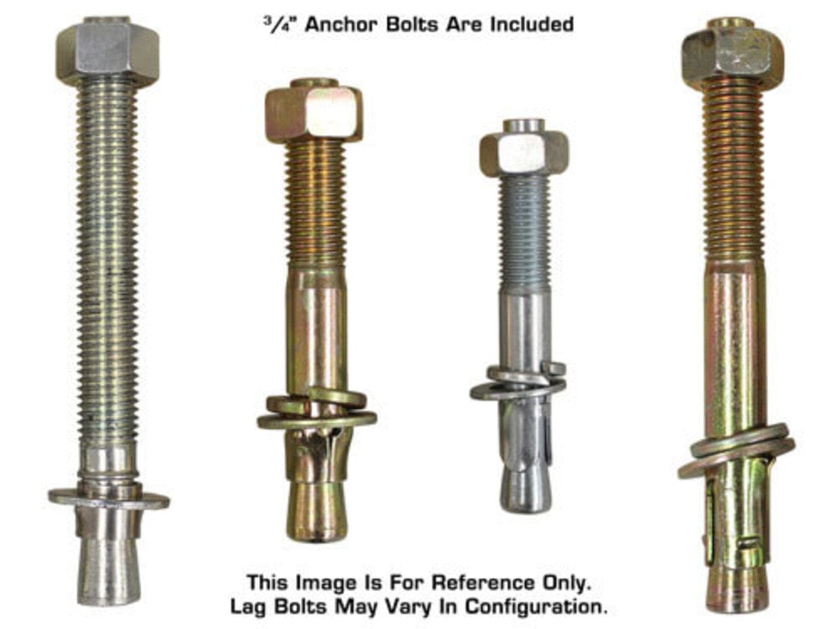 atlas 2 post bp12000x included anchor bolts