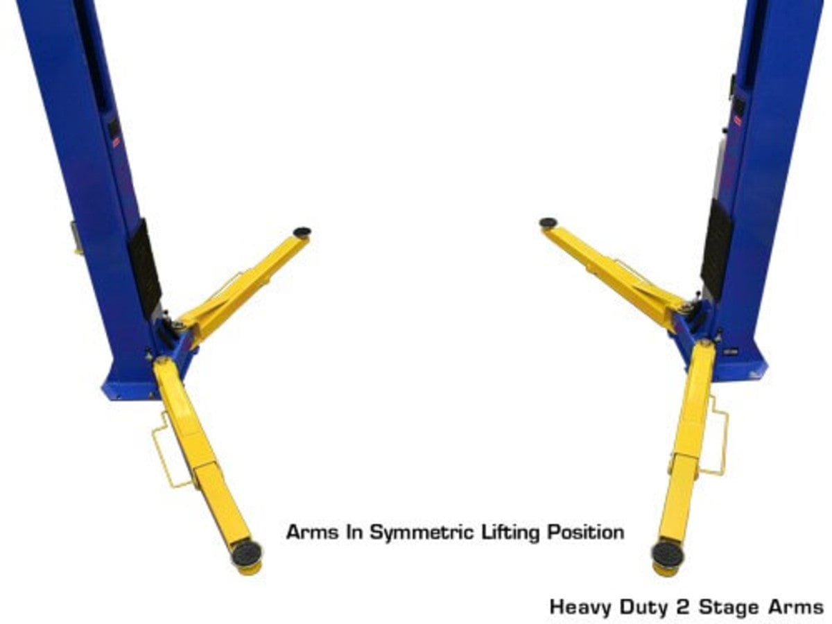 Atlas OHX10000X 2 post with symmetric lift arms 