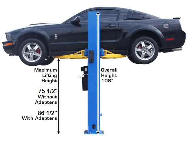 ATLAS BP8000 8,000 lb Baseplate Lift ATEATTD-BP8000-FPD