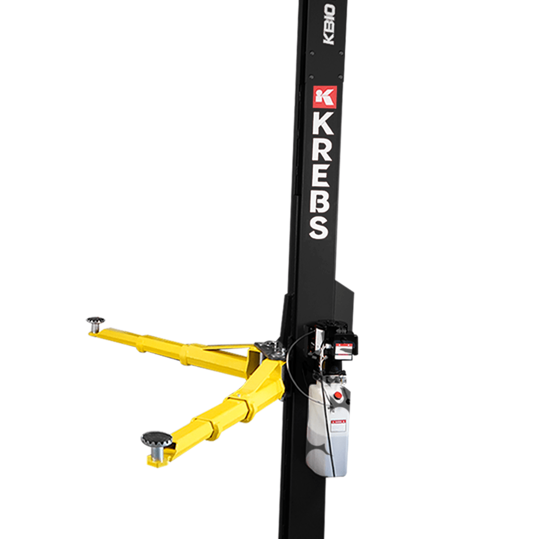 KREBS KB10/H 2-Post 10,000lb Automotive Lift 11800005 Black