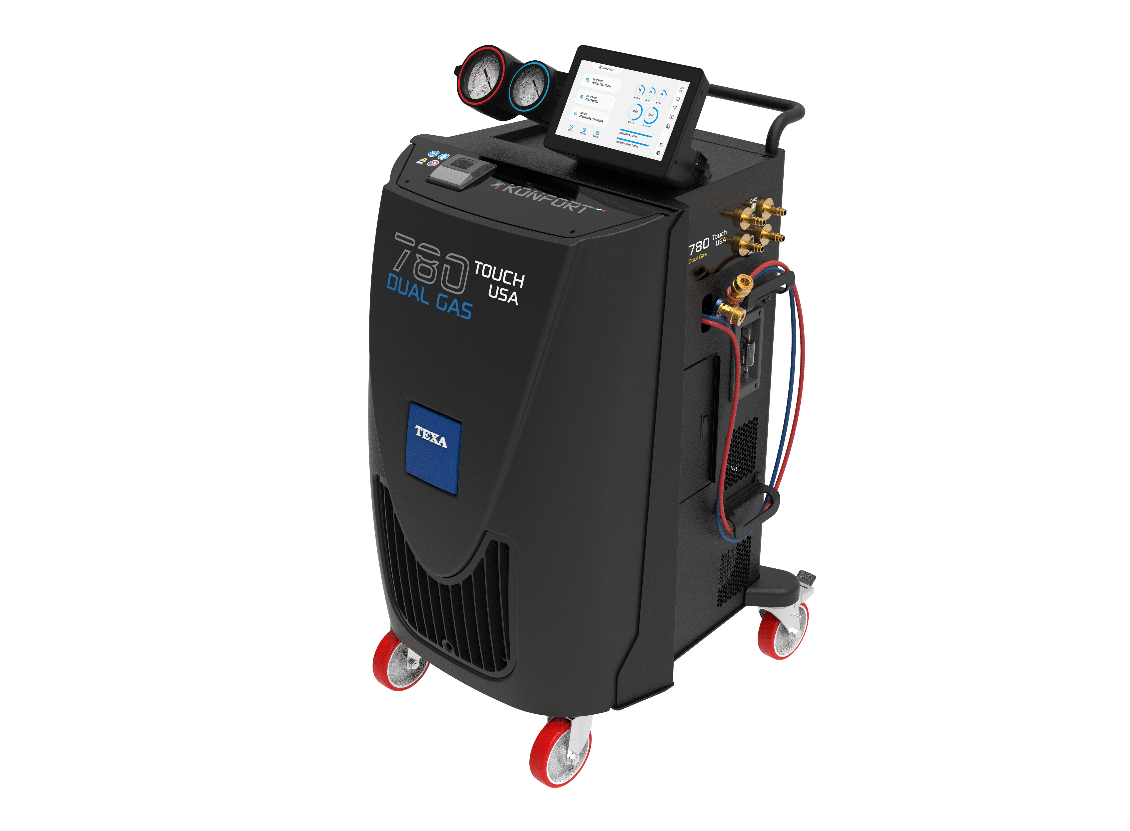Texa Powertrain TEXA KONFORT 780 DUAL GAS TOUCH A/C MACHINE R1234YF & R134A
