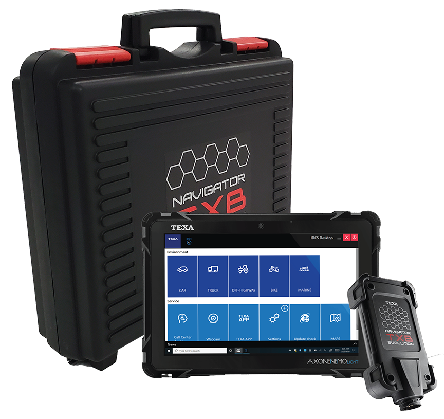 TEXA AXONE NEMO LIGHT TXB BIKE POWERSPORTS DIAGNOSTIC SCAN TOOL PACKAGE LBK